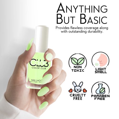 Color Club Anything but Basic Color Club Nail Lacquer .5 Fl Ounce - 15 Ml, 0.5 fluid_ounces