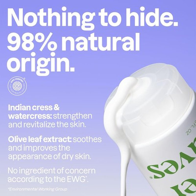 ATTITUDE Body Cream - EWG Verified Vegan Moisturizer for Dry Skin | Pear & Amber Scent, 8 Fl Oz
