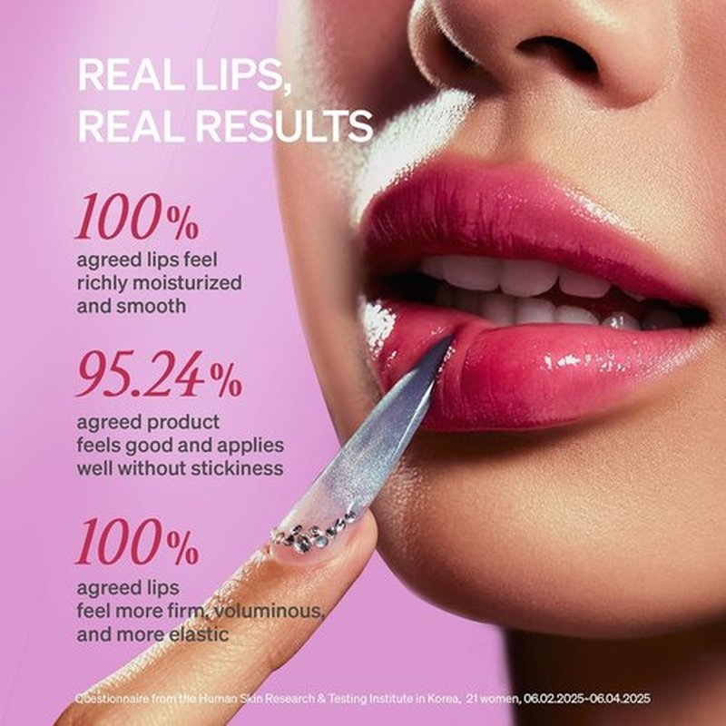KNEMO LipLock Jelly Serum - Hydrating & Plumping Korean Skincare for Dry Lips | Grape Crush Flavor