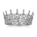 Onedor Silver Crown for Women Crystal Rhinestone Tiara Queen Headpiece for Wedding Prom Pageant Birthday Princess Theme Costume Party Hair Accessories and Cake Topper Decoration
