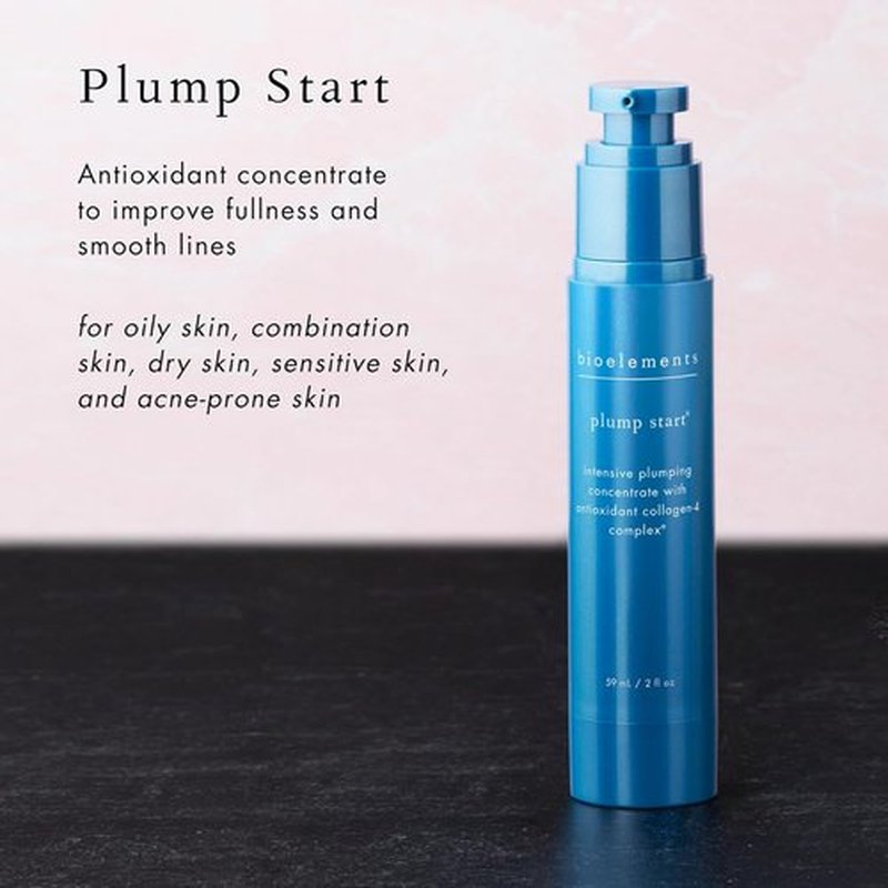 Bioelements Plump Start Skin Plumping Serum - 2 fl oz | Boost Fullness & Smooth Fine Lines - Vegan & Gluten Free