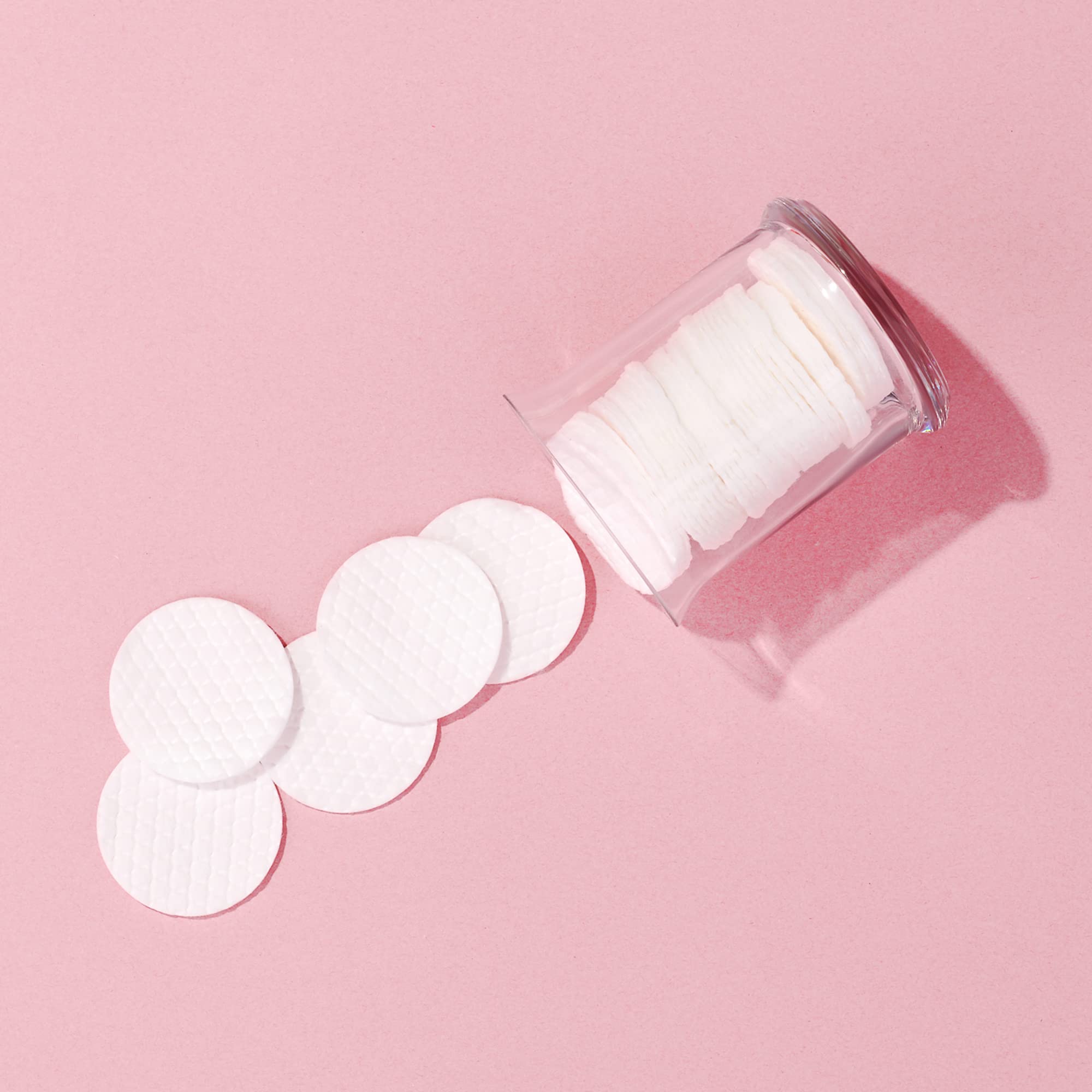 Diane Multi-Layer Cotton Rounds, 100 count, 100% Pure Cotton, Premium, Hypoallergenic, Biodegradable, Strong and Durable Makeup and Nail Polish Removal Wipes