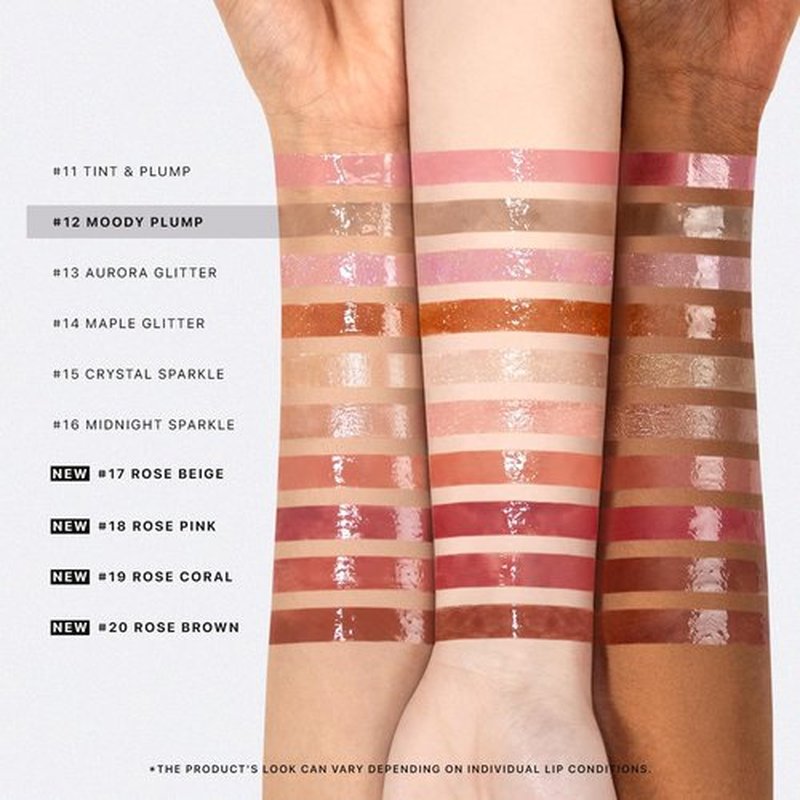 Nature Republic Honey Melting Lip Plumping Stick - Moody Plump Hydrating Gloss | 12 Gray, Volumizing Formula