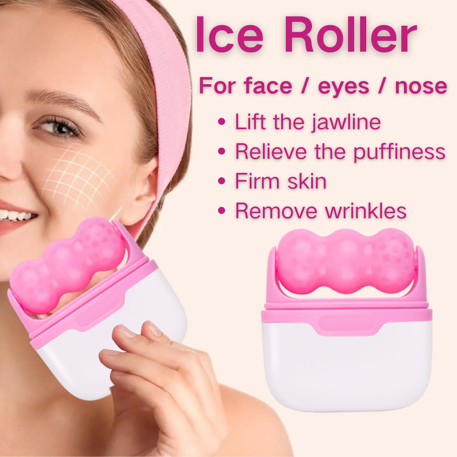 Skincare Tool Gifts Set for Her, Women, Daughter, Mom, Teen Girls - Gua Sha & Jade Roller, ice roller for face, Self Care Gifts Set, Eye Mask, with Greeting Card, Girlfriend Birthday Gift