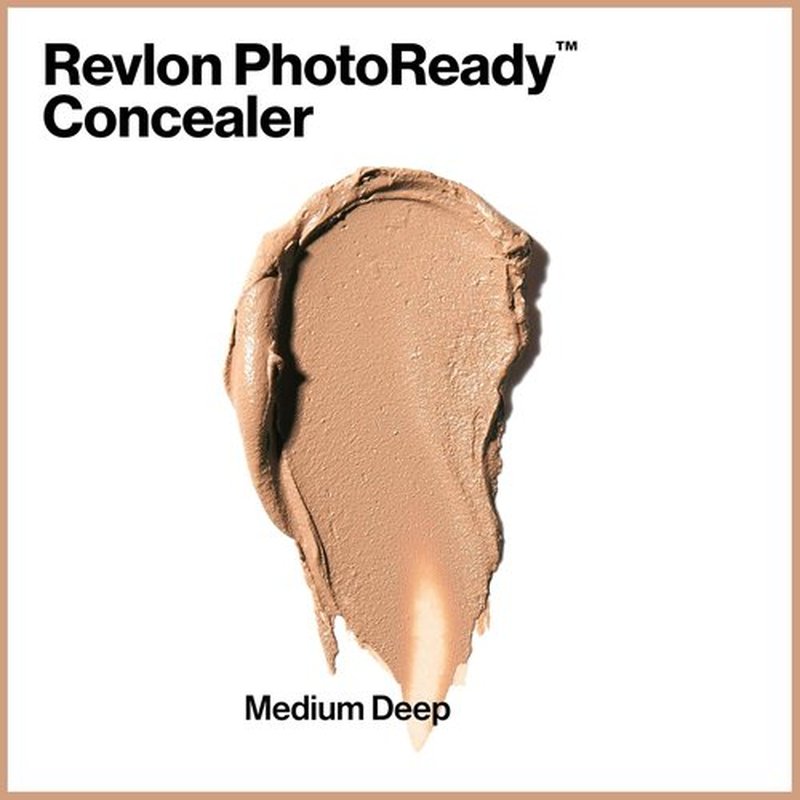 Revlon Concealer Stick - PhotoReady Makeup for All Skin Types | Longwear Medium-Full Coverage, 005 Medium Deep, 0.16 Oz