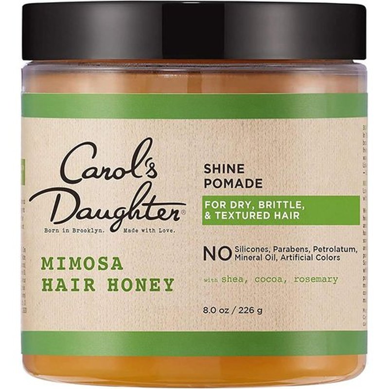 Carol's Daughter Mimosa Hair Honey Shine Pomade - Nourishing Shea Butter & Rosemary Oil, 8 Fl Oz
