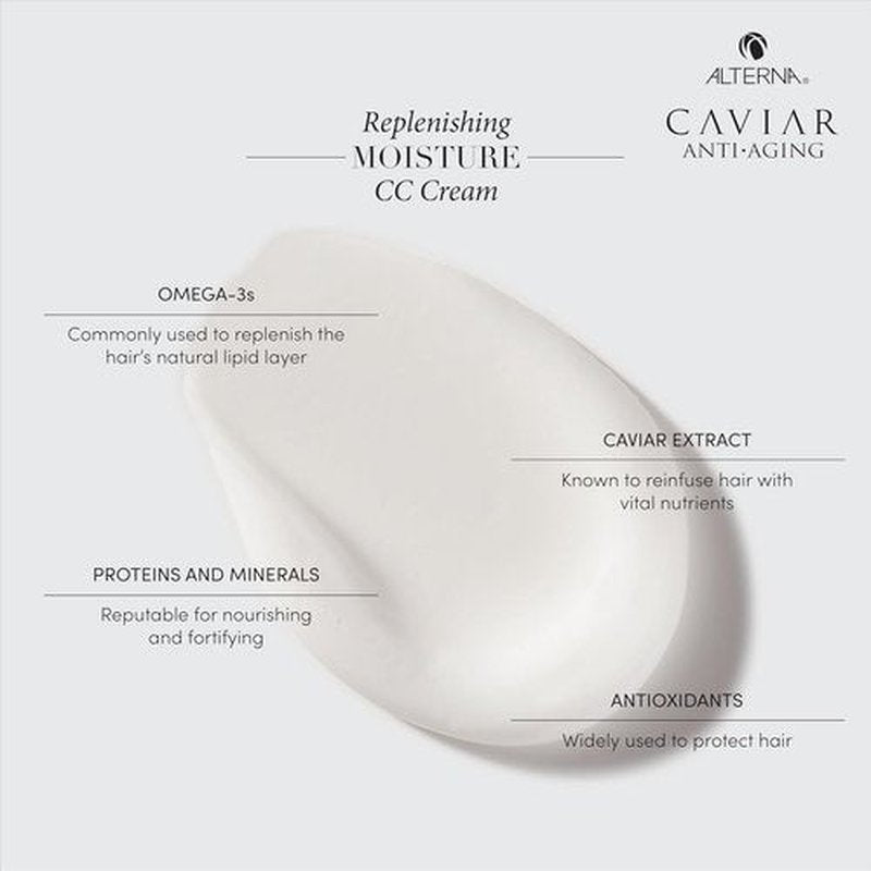 CAVIAR Anti-Aging CC Cream - 10-in-1 Hair Protection & Treatment | Nourishes, Restores, Hydrates