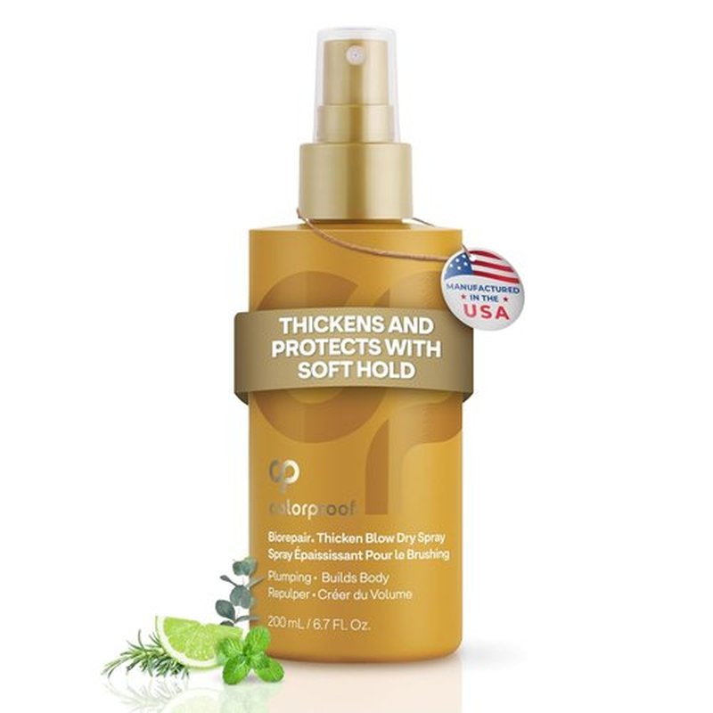 Colorproof Biorepair Blow Dry Spray - Volumizing Hair Prep for Fine, Thinning Hair | 6.7 Fl. Oz.