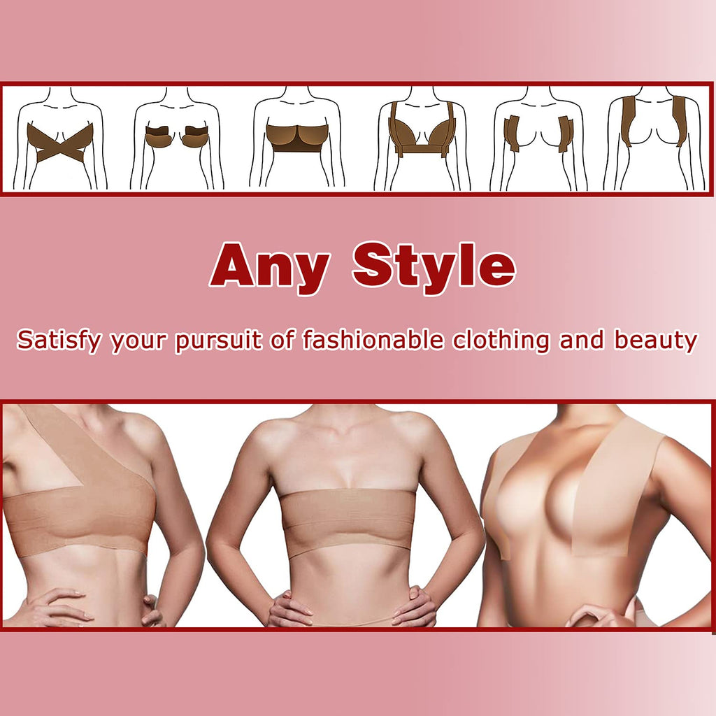 BEWTEIM Adhesive Boob Tape, Boobytape for Breast Lift
