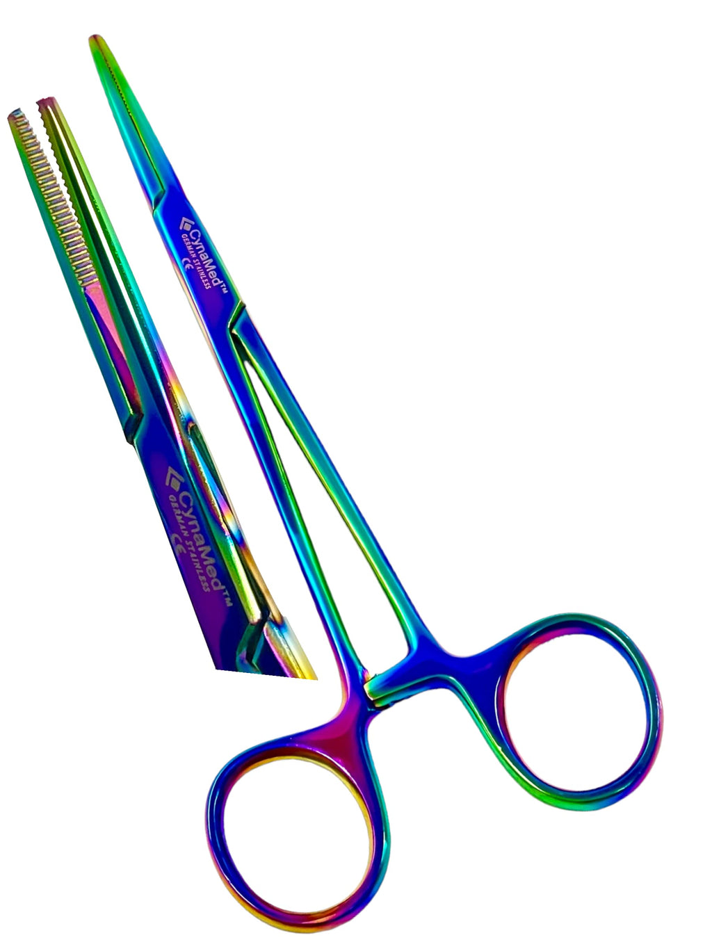 PREMIUM Ultimate Hemostat Forcep 1 Piece Ideal for Hobby Tools, Electronics, Fishing! Multi Rainbow Color
