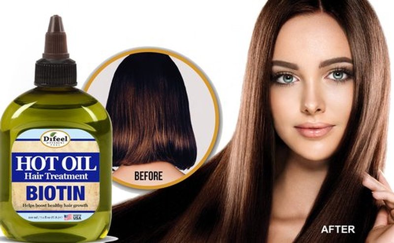 Difeel Biotin Hot Oil Treatment 7.1 oz.