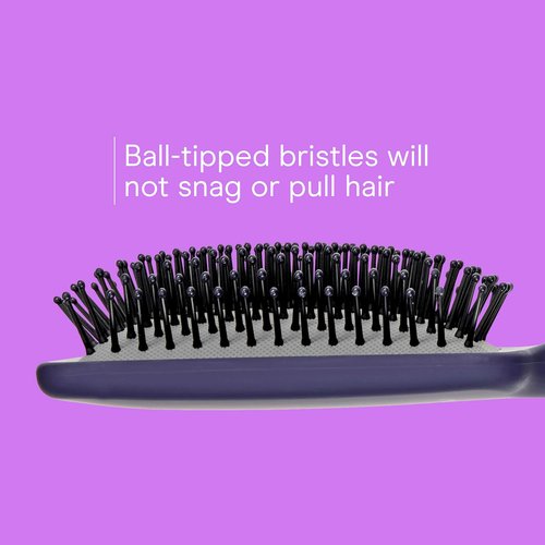 Conair Totally Smooth Ultra Paddle Brush - Wide Detangling Hair Brush for Thick Hair, Flexible Cushion Base