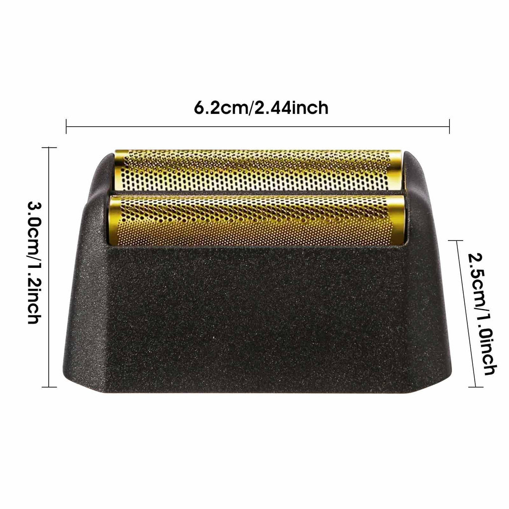 Professional 5 Star Series Finale Shaver Shaper Replacement Foil and Cutter Bar Assembly Compatible with Shaver Model 7031-100, 7043-100 Super Close Super Close Shaving Replacement Heads Black