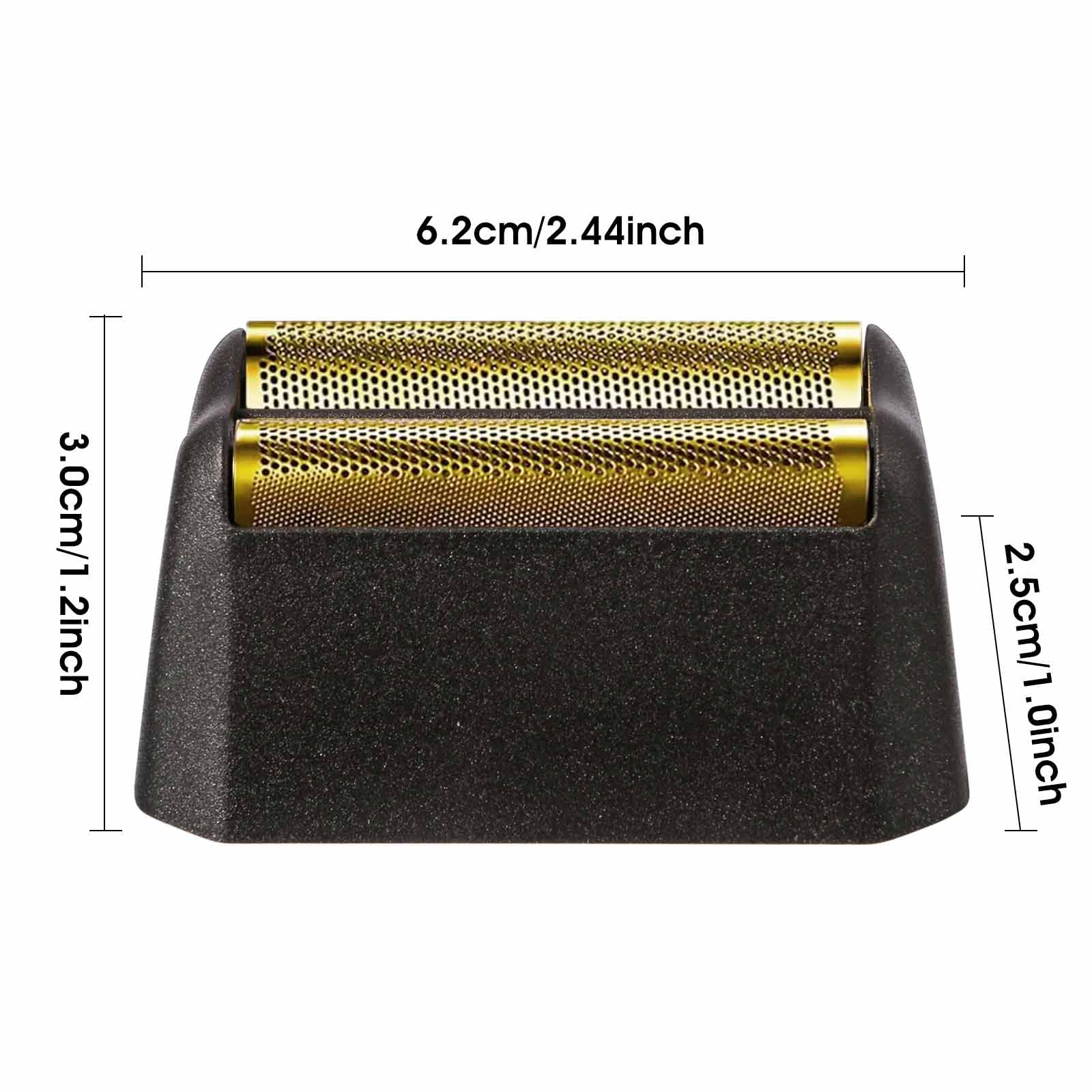 Professional 5 Star Series Finale Shaver Shaper Replacement Foil and Cutter Bar Assembly Compatible with Shaver Model 7031-100, 7043-100 Super Close Super Close Shaving Replacement Heads Black
