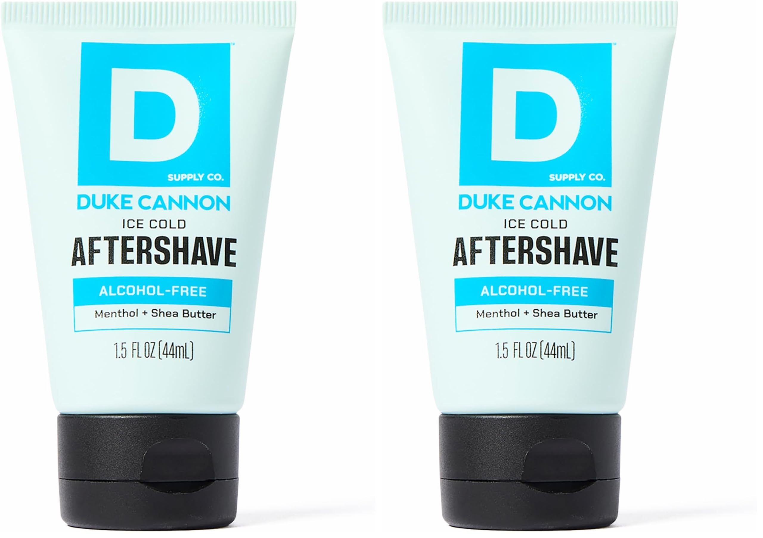 Duke Cannon After Shave Balm for Men, Travel Size 1.5 oz – Soothing Post Shave Lotion for Razor Burn & Sensitive Skin (Pack of 2)