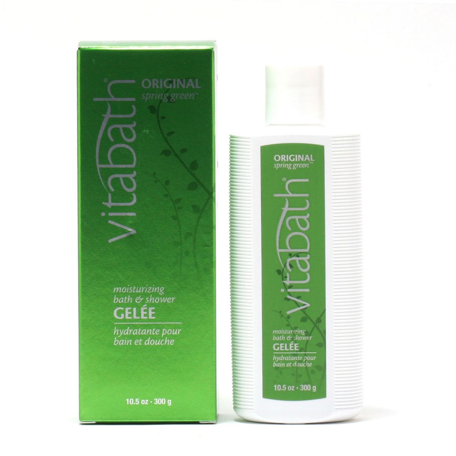 Vitabath Original Spring Green Moisturizing Bath & Shower Gelee - Hydrating Formula | 10.5 Oz.