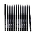 Nabi Retractable Waterproof Eyeliner Pencil – 12‑Pack Smudge‑Proof, Long‑Lasting & Hypoallergenic Professional Makeup Eyeliner for Sensitive Eyes