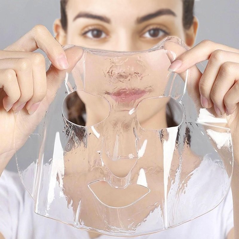 Glam to You - Pack of 5 Collagen Face Mask - Organic Seaweed Crystal Facial Mask, Hyaluronic Acid & Collagen Mask for Women | Hydrating, Anti-aging, Vegan, Daily Mask for All Skin Types