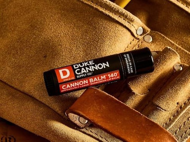 Duke Cannon Cannon Lip Balm 140° & Tactical Lip Protectant Bundle - SPF 30 & SPF 15, Blood Orange Mint & Fresh Mint Flavors, 4-Pack (2 Pack Each Flavor)