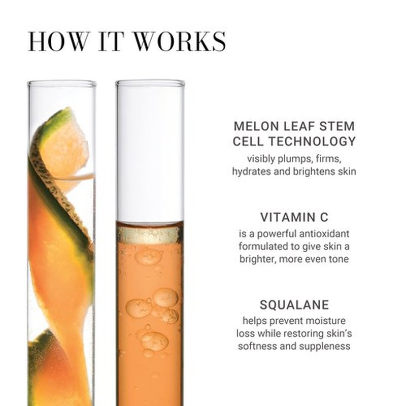 Meaningful Beauty Vitamin C Bi-Phase Brightening Oil, Lightweight Facial Oil for Radiance and Hydration, Vitamin C Serum with Antioxidants, Anti Aging Skin Care for Women, 0.33 Fl Oz