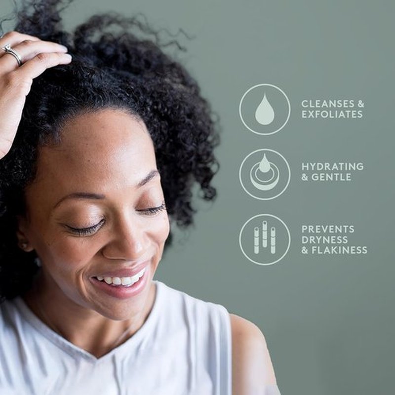 LivSo Moisturizing Scalp Shampoo - Nourishes Hair & Scalp - Naturally Derived Formula - Refreshing Clean Feel