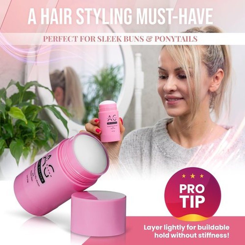 Skiennix Hair Wax Stick - Anti-Frizz Hair Tamer for Women & Kids | All-Day Hold & Smooth Finish