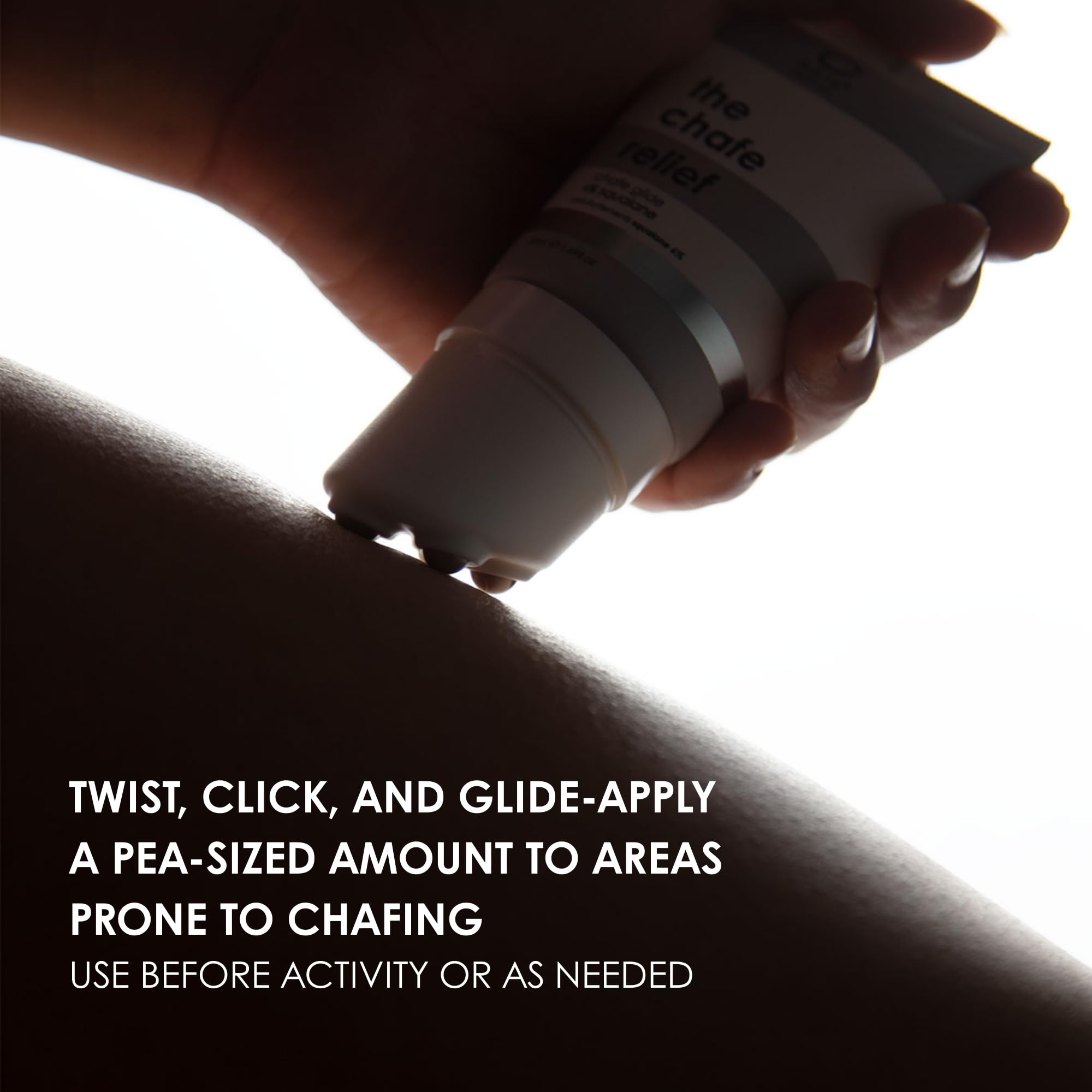 Kaia Naturals the takesumi bright® the chafe relief – Anti-Chafing Balm with 6% Squalane for Friction Protection and Skin Irritation Relief, Fragrance-Free, Waterless Formula 50ml/1.69 Fl oz