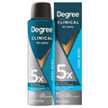 Degree Clinical Strength Antiperspirant Deodorant - Cool Rush Dry Spray | 96-Hour Sweat & Odor Protection, 3.8 OZ