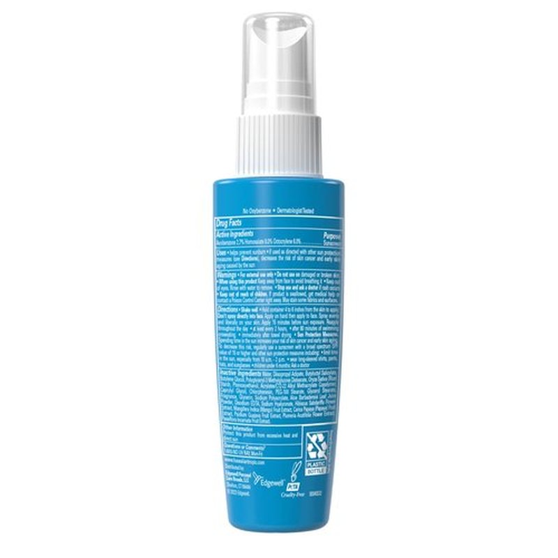 Hawaiian Tropic Weightless Hydration Water Mist for Face SPF 30, 2.1 Fl Oz, Travel Size SPF Face Mist Hydrating Spray, Non-Comedogenic Sunscreen Facial Mist, Non-Aerosol Sunscreen Spray, 2.1 Fl Oz