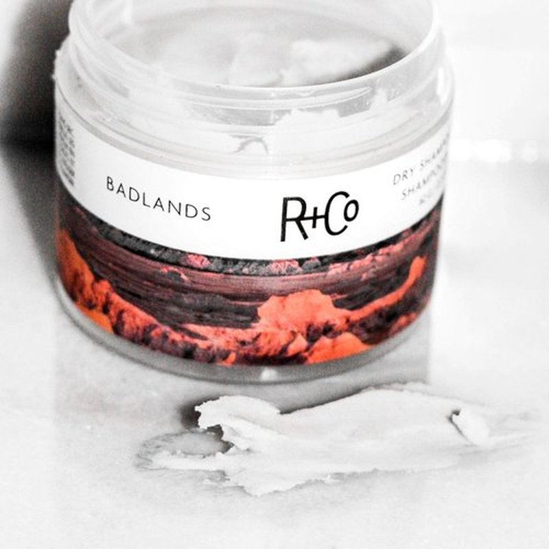 R+Co Badlands Dry Shampoo Paste - Versatile Styling Paste That Absorbs Oil & Adds Texture | Matte Finish