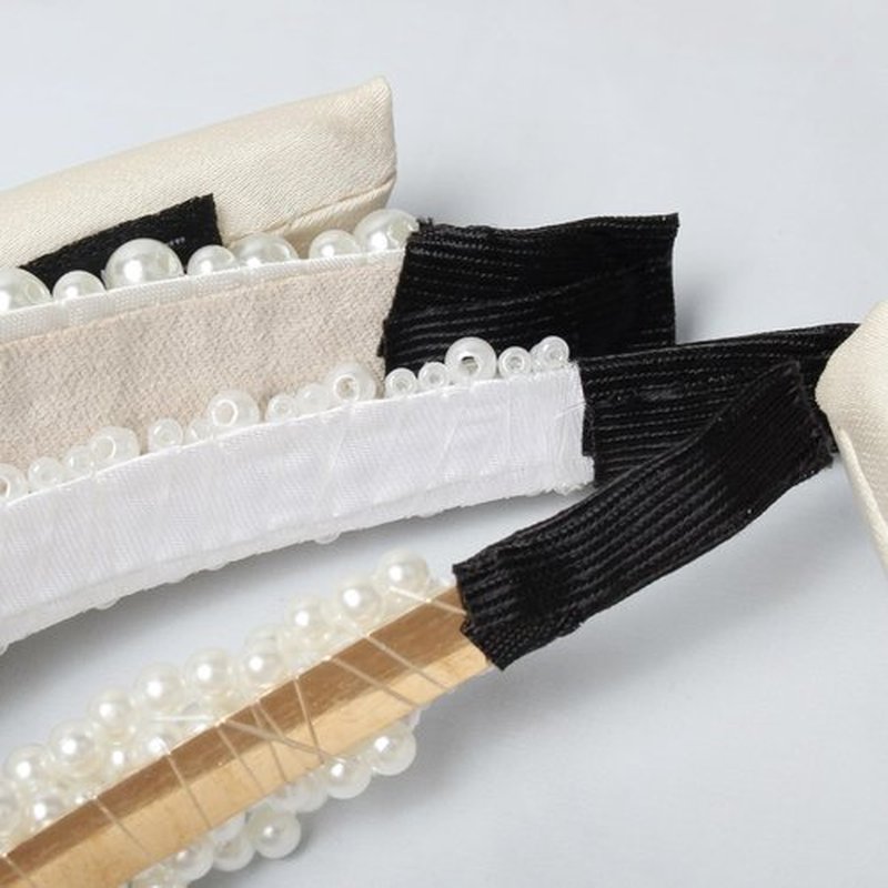 Cuizhiyu 5PK White Pearl Headbands for Women Girls Cute Pearl dainty Headbands Bling Faux Pearls Hairbands Wedding Hair Accessories hair hoop headband