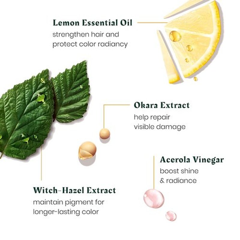 Rene Furterer Color Glow Conditioner - Repairing Formula with Amino Acids & Lemon Oil