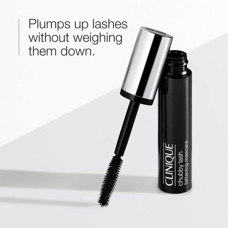 Clinique Chubby Lash Fattening Mascara - Volume & Length | Safe for Sensitive Eyes, Jumbo Jet, 0.3 Fl Oz