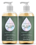 Puracy Organic Hand Soap - Moisturizing Natural Gel for Soft Skin | Cucumber & Mint, 12 fl. oz, 2-Pack
