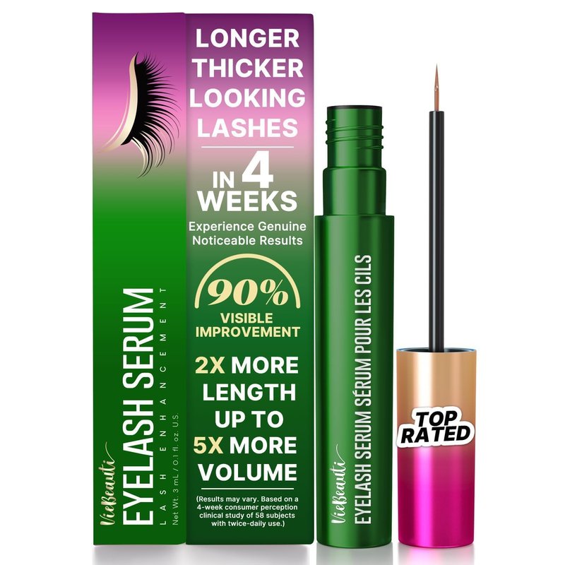 VieBeauti Eyelash Serum - Daily Lash Conditioning for Healthier, Fuller Lashes | Vegan & Cruelty-Free