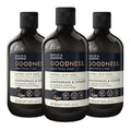 Baylis & Harding Goodness Bubble Bath - Lemongrass & Ginger | Vegan-Friendly, Biodegradable, 16.9 fl. oz (Pack of 3)