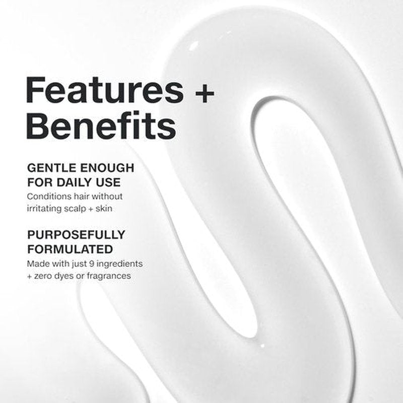 Paul Mitchell Clear Essential Conditioner - Fragrance-Free Formula for Sensitive Scalp & Skin