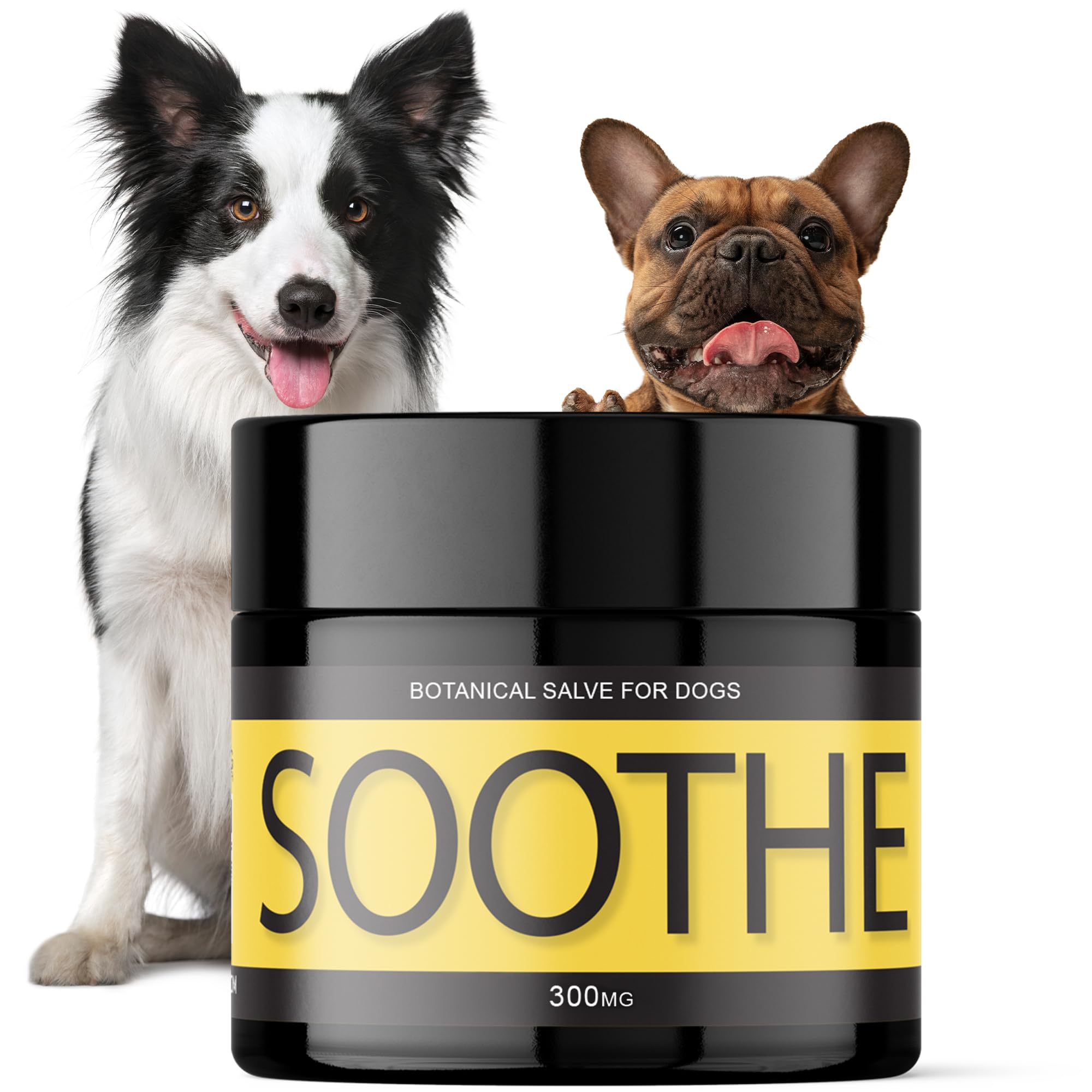 Hemp Dog Health Soothe - Dog Balm with Hemp Oil - Hot Spots, Itchy Skin, Rashes, Bug Bites, & Wound Care - Natural Anti-Itch Relief
