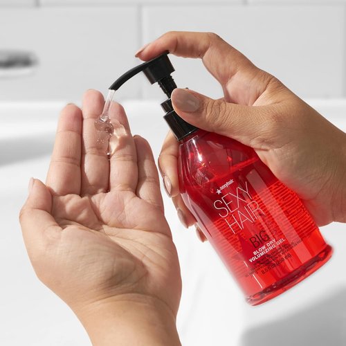 SexyHair Big Blow Dry Volumizing Gel - Adds Volume & Hold for Up to 72 Hours | Ideal for All Hair Types