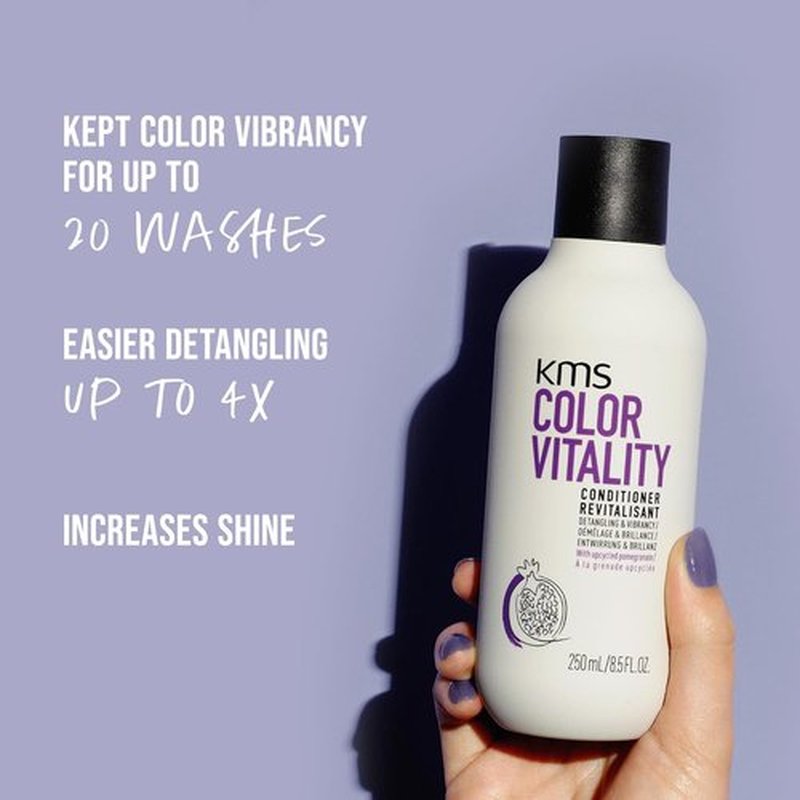 KMS ColorVitality Conditioner - Nourishing Formula for Vibrant Color-Treated Hair | 33.8 oz
