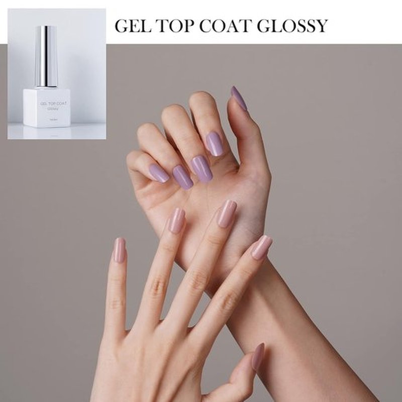 DANNI & TONI Glossy Gel Top Coat - 8ml High Shine, Long Lasting Finish for Gel Nails