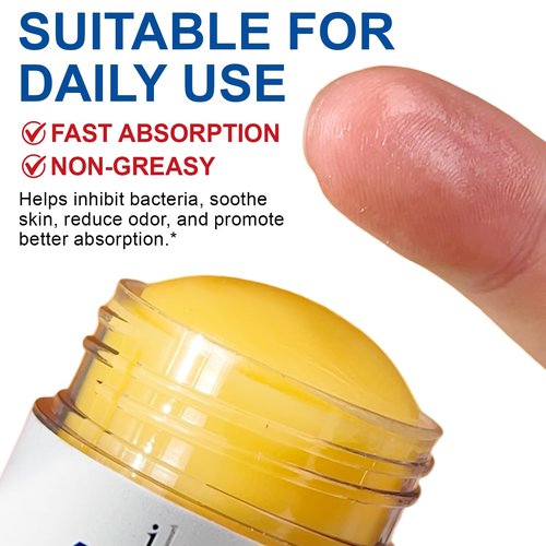 60% Urea with 2% Salicylic Acid Foot Care Stick, Maximum Strength Urea Foot Cream Callus Remover for Dry Cracked Heels, Hands, Knees, Exfoliating Moisturizer, Dead Skin Remover Foot Balm 1.41oz