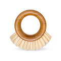 Full Circle The Ring Bamboo Produce Scrub Brush - BPA-Free Vegetable & Fruit Cleaner - Removes Dirt from Potatoes, Mushrooms & Root Vegetables