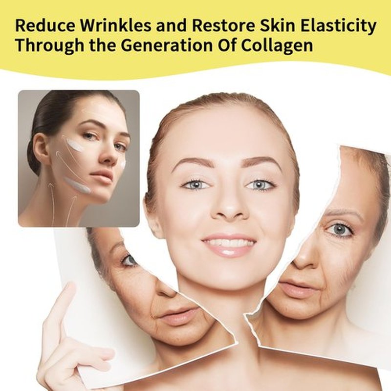 Collagen Skincare Set For Teen Girls, Anti Wrinkle & Repair Face Skin Care Gift Set With Face Cleanser, Serum, Face Cream, Eye Cream, 4 PCS Peptides Facial Kit Travel Size For Women.