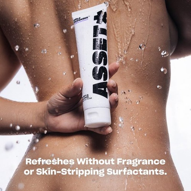 Asset Hole Cleanser – Perianal-Optimized Gentle Daily Cleanser – 150ml (5oz) | Non-Ionic Surfactant System | Hydrates, Soothes & Neutralizes Odor | pH Balanced, Vegan, Formulated for Sensitive Skin
