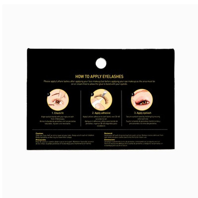 Laflare Silk Lashes 3D FAUX MINK Eyelashes, Light, Reusable, Handmade, Natural Looking, Professional Easy to Apply Eyelashes in a Knitted Style2-3 PACKS BUNDLE SPECIAL (3, SD16)