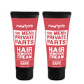 Men’s Hair Removal Cream Pack of 2 – Painless Intimate Hair Removal Cream for Men – Body Hair Remover for Sensitive Skin with Aloe Vera Jojoba Oil Honey
