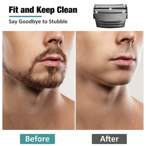 Remington Replacement Foil Head - Compatible with TITANIUM-X Flex & Pivot Shavers | Black, 1 Pack