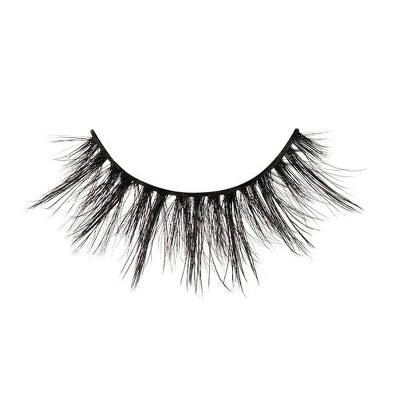 KISS Lash Couture False Eyelashes, Matte Black Faux Mink Collection, 3D Volume Lash, Soft & Matte Finish, Style 'Matte Sheer', 1 Pair Fake Eyelashes (Pack of 2)