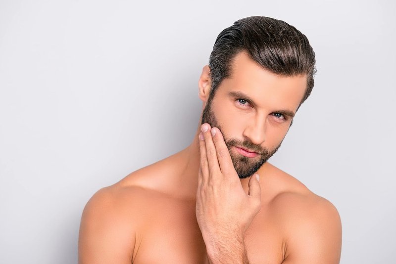 Unscented Beard Oil - Natural Hydrating & Conditioning Blend for Facial Hair - 32 oz | Promotes Growth & Silky Smoothness - Jojoba & Argan